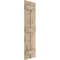 Ekena Millwork Rustic Two Board Spaced Board-n-Batten Pecky Cypress Faux Wood Shutters, 11 1/2"W x 62"H SHUBSS11X62PCPR - alternate 17